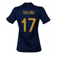 Frankreich William Saliba #17 Fußballbekleidung Heimtrikot Damen WM 2022 Kurzarm